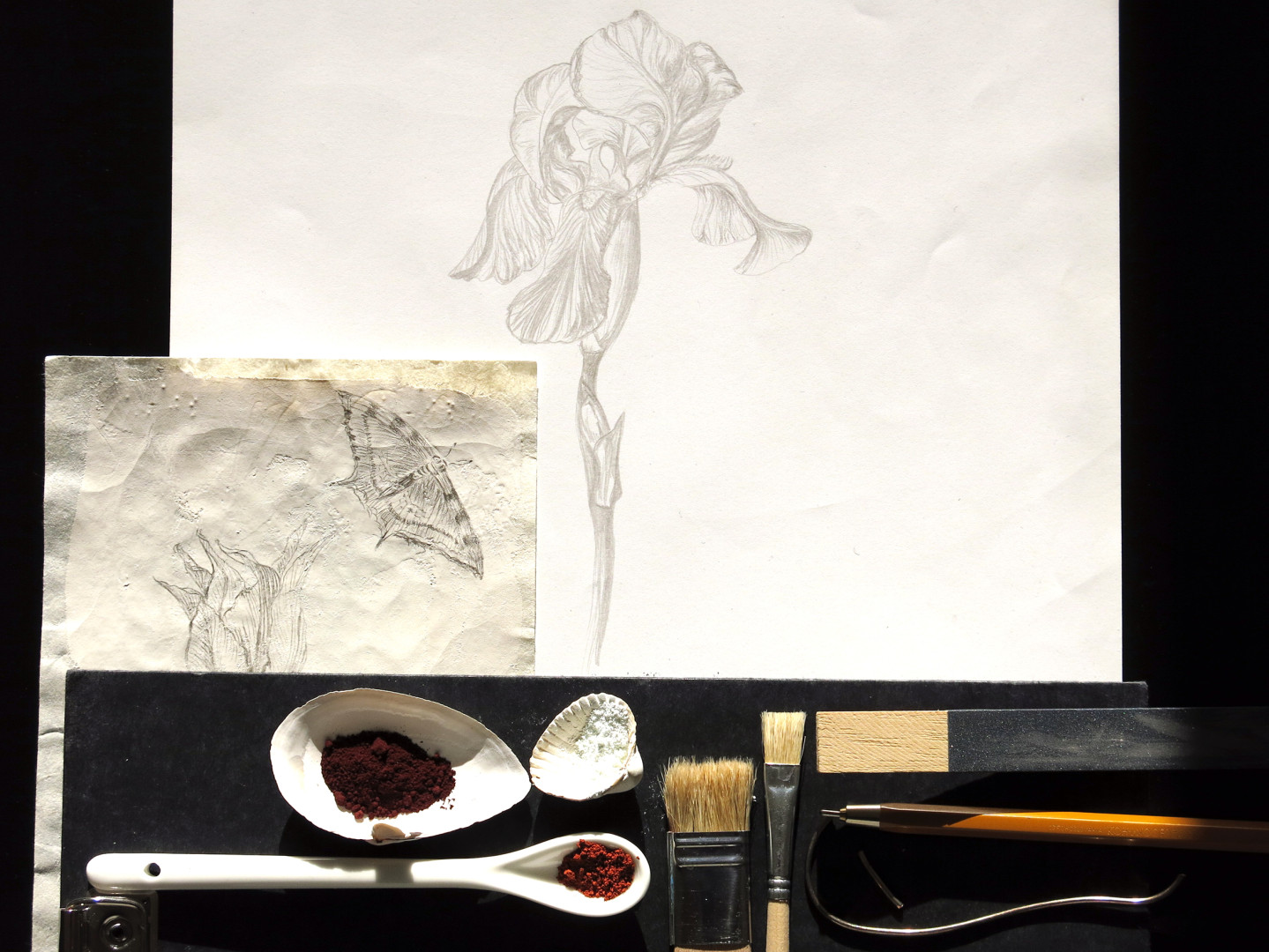 Kunstworkshop: Mit Silber zeichnen - Die Kunst in der Natur 