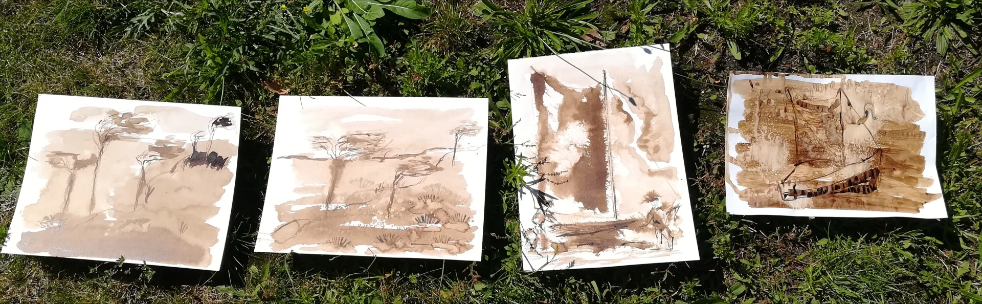 Familienworkshop: Malen mit Moorlauge